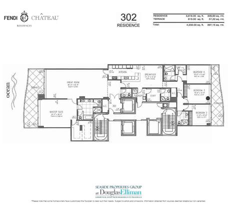 fendi chateau floor plans.